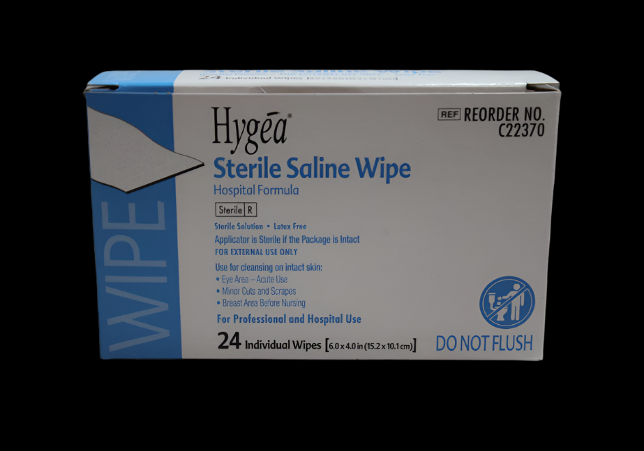 Saline Wipes