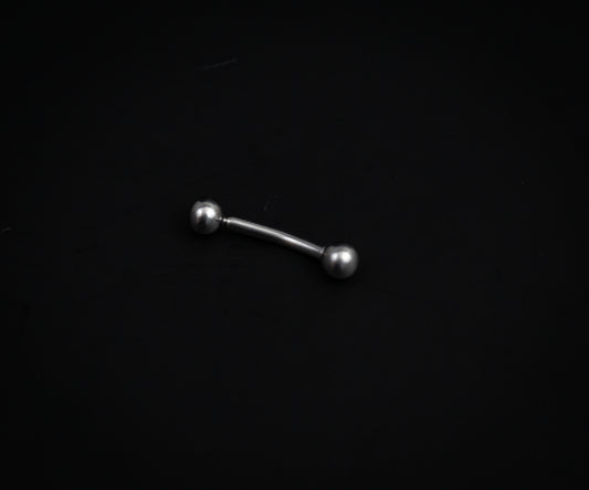 Threadless Curved Barbell