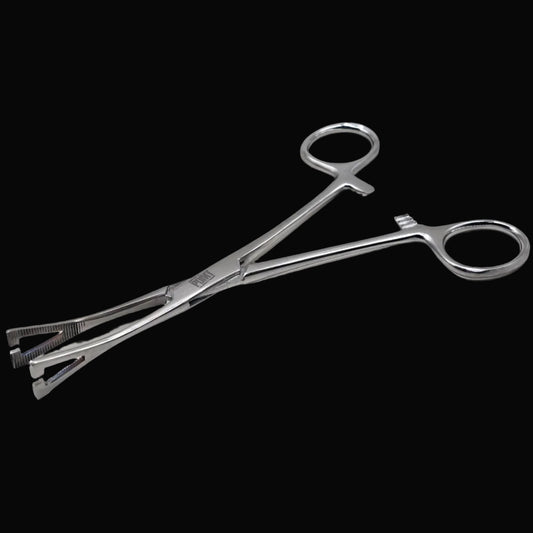Pennington Slotted Steel Forceps